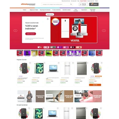 E-Ticaret Tema Script Yazılımı
