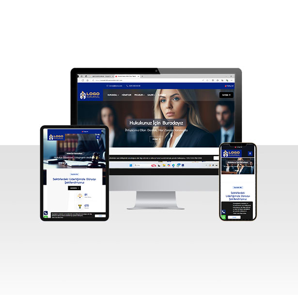 Avukatlık ve Arabuluculuk Web Sitesi Paketi - Palest