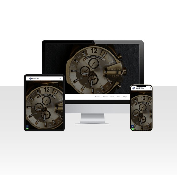 Saat ve Saat Tamiri Web Sitesi Paketi - Yelkovan