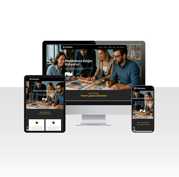 İnşaat ve Mimarlık Hizmetleri Web Sitesi Paketi - Kentsel