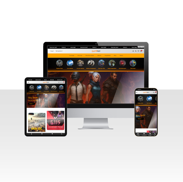 Dijital Ürün Satışı E-Ticaret Web Sitesi Paketi - Antalya