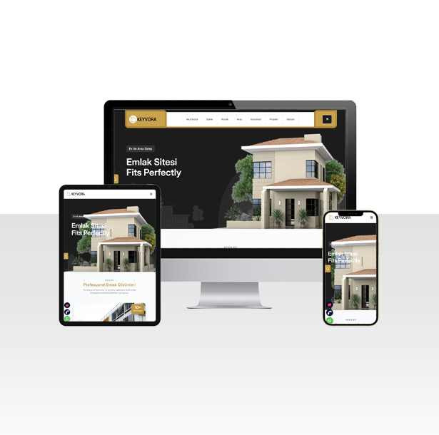 Gayrimenkul / Emlak Danışman Web Sitesi Yazılımı - Kırıkkale