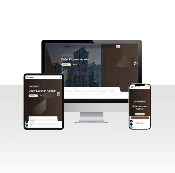 Emlak Uzmanı ve Ofisi Web Sitesi Paketi - Kırşehir