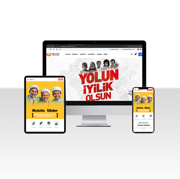 Dernek ve Bağış Web Site Paketi