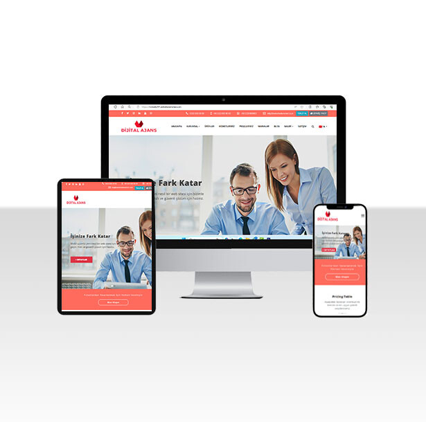 Hazır Dijital Ajans Web Sitesi Paketi - Dabor