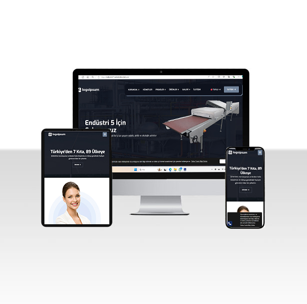 Hazır Endüstri Sektörü Web Sitesi Paketi - Mami