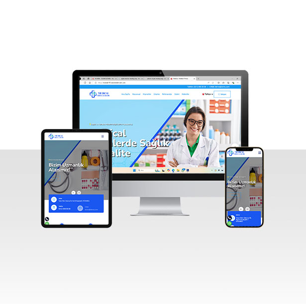 Eczane ve İlaç Dağıtım Firması Web Sitesi Paketi - Parol