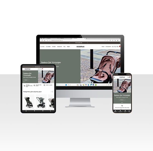 E-Ticaret Bebek ve Çocuk Ürünleri Satışı Web Sitesi - Baby