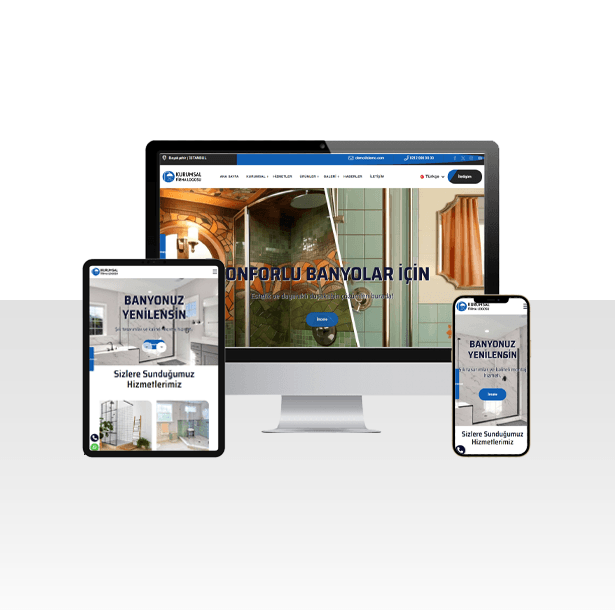 Duşakabin Firması Hazır Web Sitesi Paketi - Ravioli