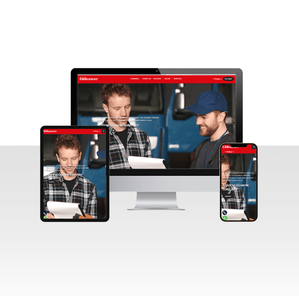 Ekspertiz Firması Hazır Web Sitesi Paketi - King Garaj