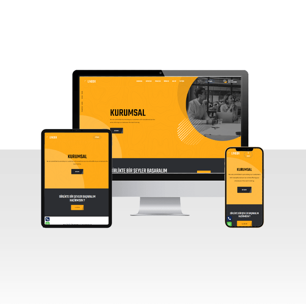 Kurumsal Şirket ve Danışmanlık Web Sitesi Paketi - Doge