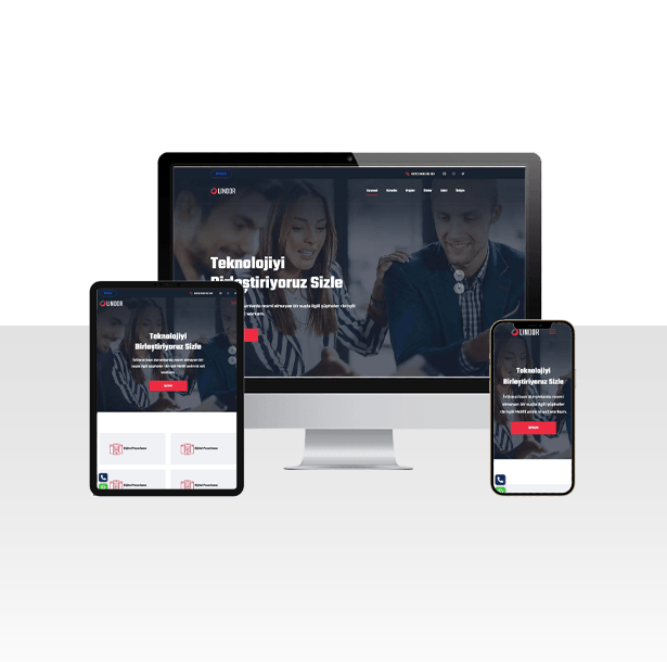 Teknoloji Şirketi Hazır Web Sitesi Paketi - Teknokrat