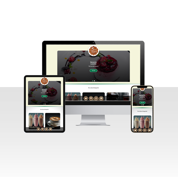 Gelişmiş QR Menü Hazır Web Sitesi Paketi - RestoQr