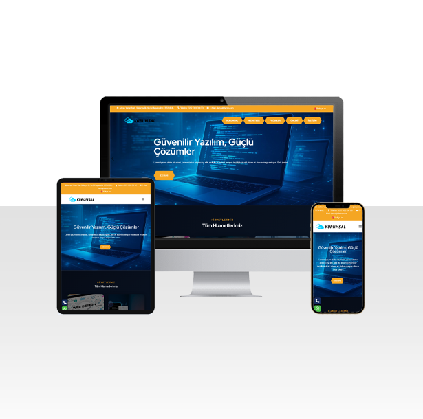 Yazılım ve Ar-Ge Firması Web Sitesi Paketi - Bitlis