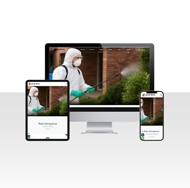 İlaçlama ve Haşere Hizmetleri Web Sitesi Paketi - Diyarbakır