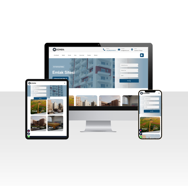 Emlak Danışmanı Hazır Web Sitesi Paketi - Kırklareli